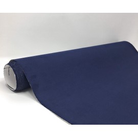 JNK NETWORKS Suede Fabric Wrap - Self Adhesive Film Sticker 16 x 55 Inches Silky Decal Sheet for Car Interior Furniture Upholstery DIY Elastic Stretch Peel and Stick Navy