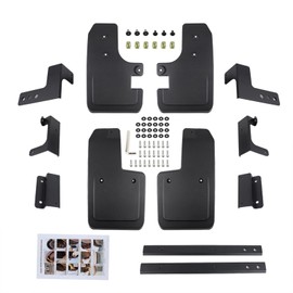 Atubeix Mud Flaps for Ford Bronco Accessories 2021 2022 2023 2024 2/4-Door, Splash Guards Easy Installed, No Punching Required Front and Rear 4PCS