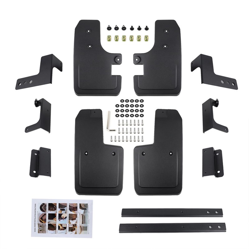 Atubeix Mud Flaps for Ford Bronco Accessories 2021 2022 2023