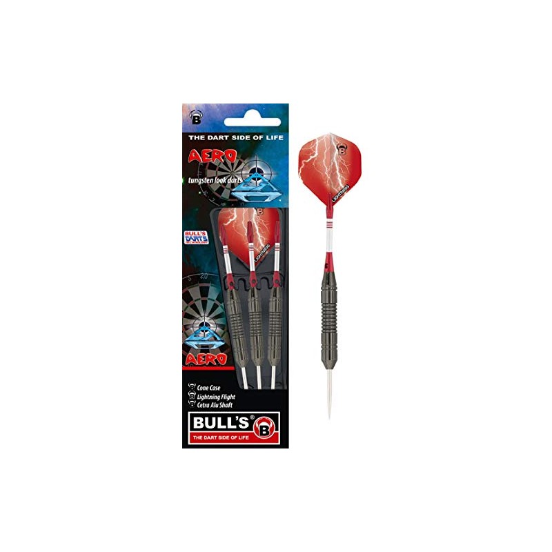 Bulls Aero Steel Dart, Unisex, Aero Steel Dart, black