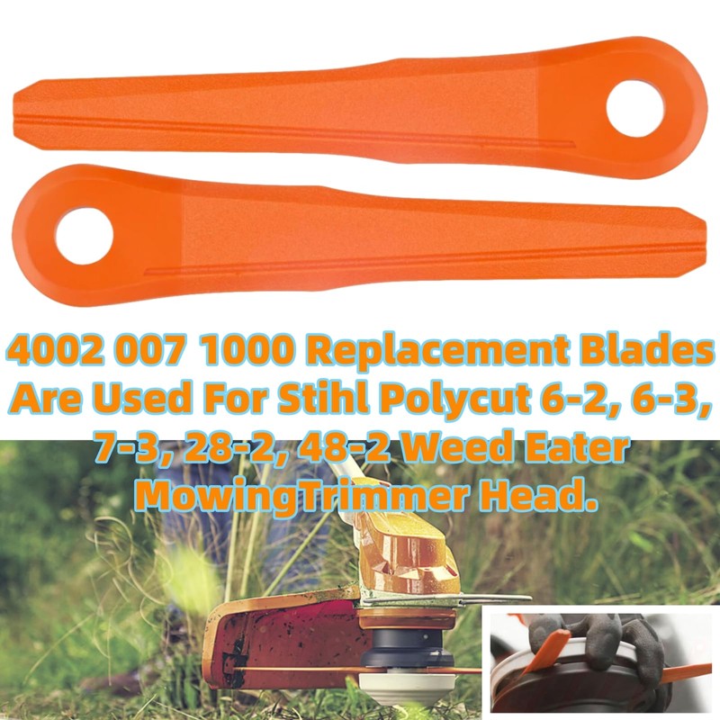 TALSWIF (22pk) 6-2 Weed Eater Blades Fits for Stihl PolyCut