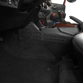 Hooke Road Tacoma Center Console MOLLE Storage Panel Compatible with Toyota Tacoma 16-23 3rd Gen Pickup Trucks (Driver Side)