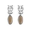 Franki Baker Smoky Quartz Gemstones & 925 Sterling Silver Drop