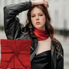 2 Pcs Silk Scarf, Square Satin Head Scarf Silk Hair