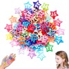 Broches En Forma De Estrella Para Cabello Paquete Con 50