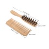 SAFIGLE 2pcs Bristle Comb Set Detangler Comb Hair Accessory Hair
