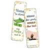 Creanoso Inspiring Yoga Quotes Bookmarks (5-Sets X 6 Cards) –