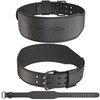 7mm Leather Weight Lifting Belt - 4" Wide Tapered Premium
