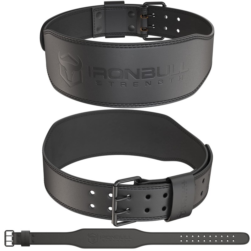 7mm Leather Weight Lifting Belt - 4" Wide Tapered Premium