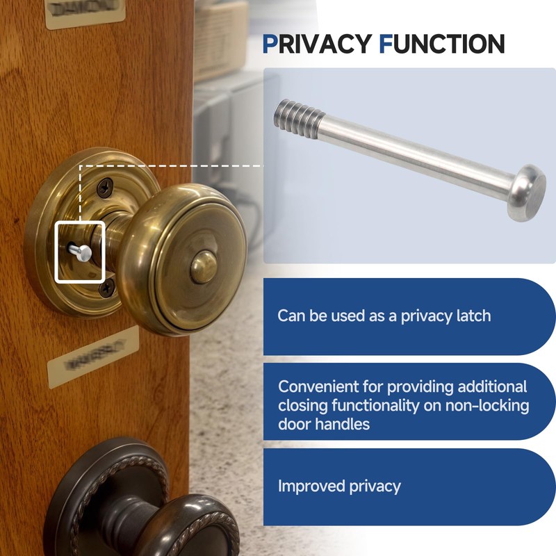 Numano for 2-Pack Door Handle Privacy Pin,Compatible with Emtek EMPP