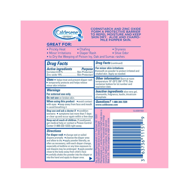 Caldesene Protecting Powder - 5 oz, Pack of 5