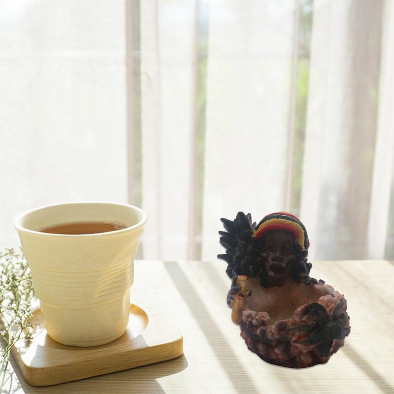 Pineapple Ashtray Resin Pineapple Figurines Smoking Ashtray Ash Holder for