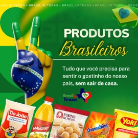 Farinha de Mandioca Brasileira Branca Julia 1Kg | Pack of 3x1Kg | Brazilian White Cassava Flour | Brazil in Texas Bundle