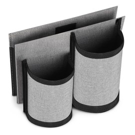 Accmor Luggage Drink Holder, Universal Luggage Travel Cup Holder, Free Hands Suitcase Drinks Beverage Holder, Luggage Cup Caddy Gifts for Travelers Flight Attendants, Grey