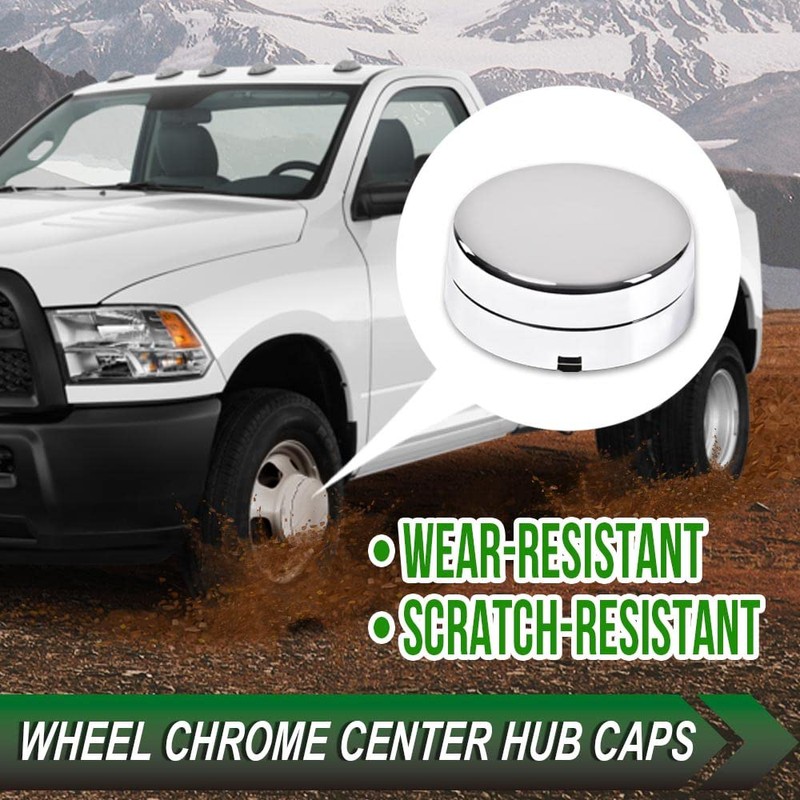 VRracing 2PCS Wheel Center Caps Compatible with 2003-2017 Dodge Ram