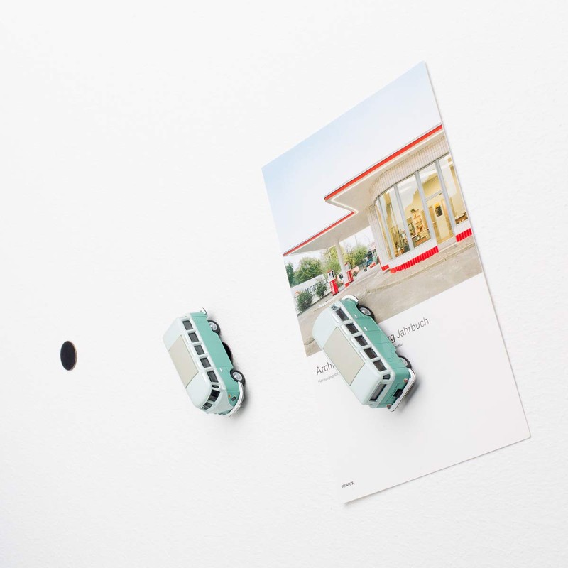 corpus delicti Magnetic Mini Pin Board with Model Car for