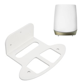 WiFi 6 Wall Mount, Metal Router Wall Mount for Orbi Mesh WiFi 6 RBK752 RBK853 RBK753 RBS750, Thickened Metal, Concealed Design