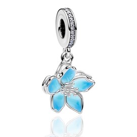 PARCOM Charms 925 Sterling Silver for Bracelets and Necklace Pendant Bead Charm Mother's Day Jewelry for Women Gold