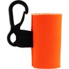 10 Orange Clip-On Neoprene Sleeves Lip Balm Holster LIPSTICK HOLDER