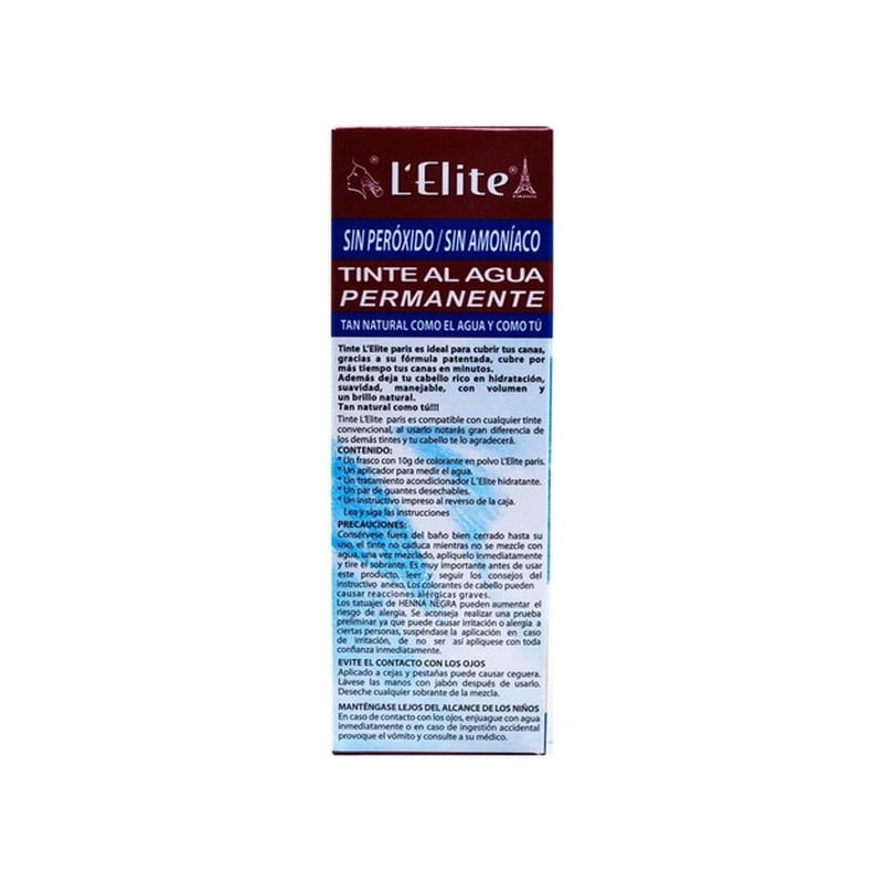 Tinte Castaño Mediano Elite 10 G-l´elite