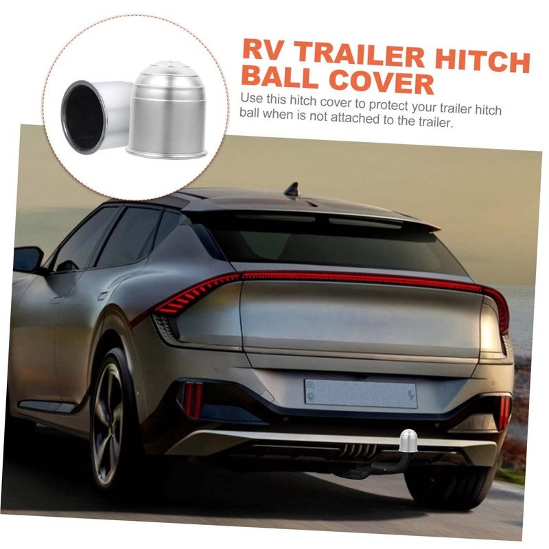 iplusmile 2pcs Hitch Ball Covers Trailer Hitch Ball Protector for