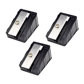 3 Pcs Billiard Pencil Sharpener, Snooker Cues Tip Shaper, Pencil Sharpener Shape Pool Cue Repair Tool, Repair Billiard Accessories Portable Tool, for Both Beginners and Seasoned Players(Black)