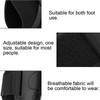 Ankle Support Brace Compression Breathable Foot Elastic Guard Strap Black