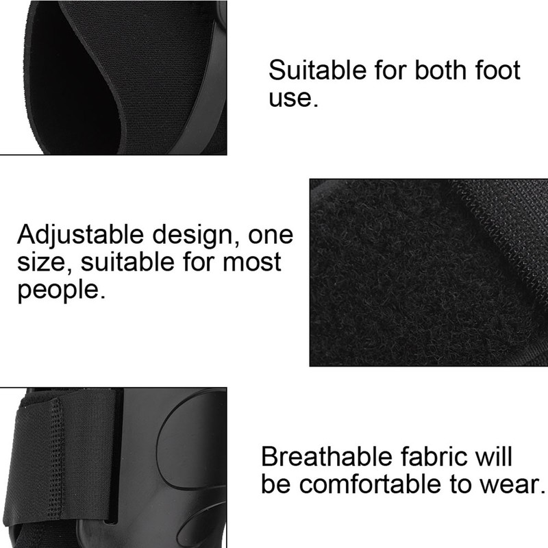 Ankle Support Brace Compression Breathable Foot Elastic Guard Strap Black