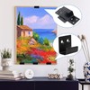 Sekonow Movable Mirror Clips for Wall Mounting, Stainless Steel Heavy