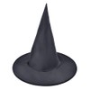 Bristol Novelty BH231 Witch Hat Satin Child, Girls, Black, One