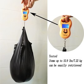 Small Black Trash Bags,100 Counts Thicken Value 4 Gallon Trash Bag,Small Garbage Bags with Handle for Home Office Kitchen Bathroom Trash Can 1