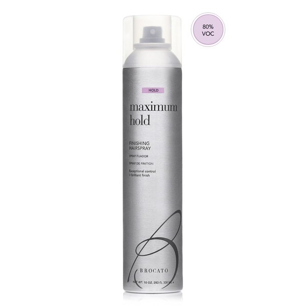 Maximum Hold Finishing Hairspray 10oz by Beautopia Hair (80% VOC)