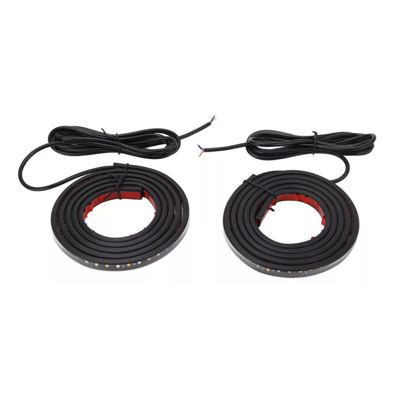 generic 2 Luces Led Para Estribo, 800 Lm, Ámbar Blanco,