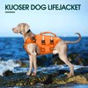 Kuoser Small Life Jacket for Dogs, Life Jacket with Handle