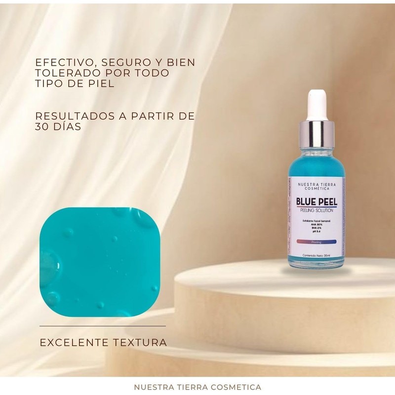 Peeling AHA 30% + BHA 2% Blue Peel Combate manchas