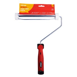 Amtech G4410 9” Paint Roller Frame (225mm), Smooth and Even Roll Cage Frame with Soft Grip Handle