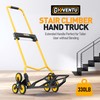 Upgraded Stair Climbing Dolly Cart, Folding Stair Climber Hand Truck
