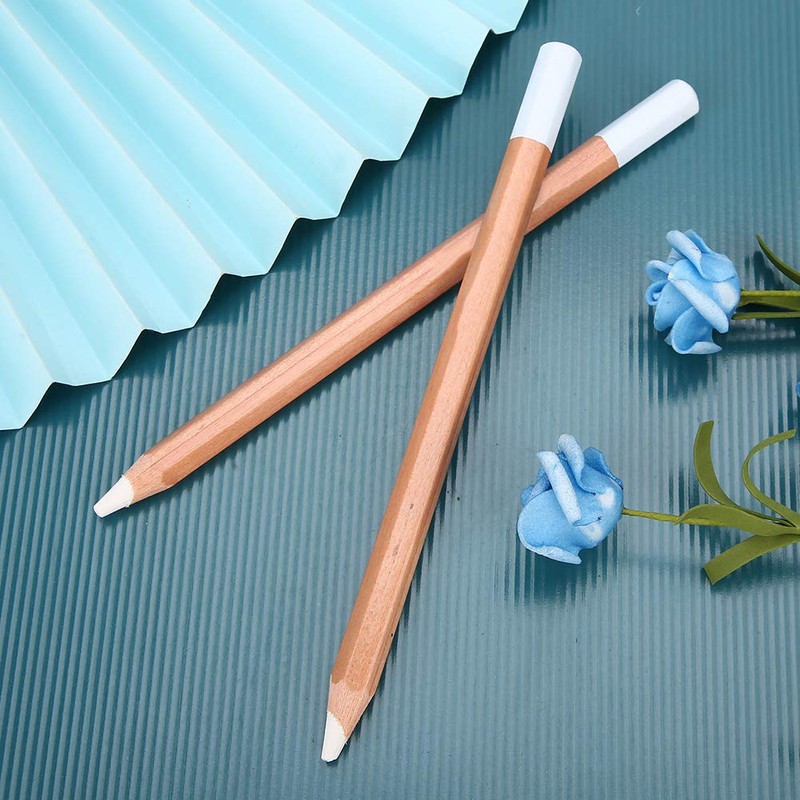 White Charcoal Pencils, Set of 2 Art Drawing Pencils Set,