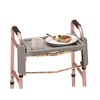 NOVA Medical Products Walker Tray with Two Cup Holders, Gray,