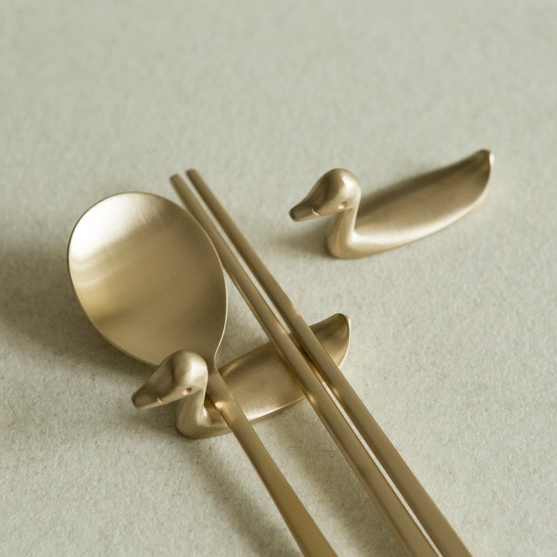 Notdam Organic Duck Spoon Rest 2P Set / 놋담 유기