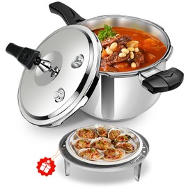 3.17QT Mini Stainless Steel Pressure Cooker, Food-Grade Heavy Duty Pot, Fast Cooking, Safe & Durable, For All Stovetops olla de presion,para cocinar,instant pot