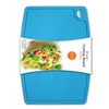 Liflicon Thick Silicone Cutting Board 12.6'' x 9.1'' Juice Grooves
