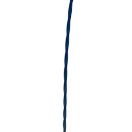 Saito Twisted Yarn, Glass Fiber Filled Grass Cutting Cord, Spiral Grim Sigma, Diagonal 0.1 inch (3.2 mm), Length 177.4 ft (45 m)