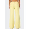 Roman Low Rise Slouchy Jeans - Color: YELLOW, Size: XS