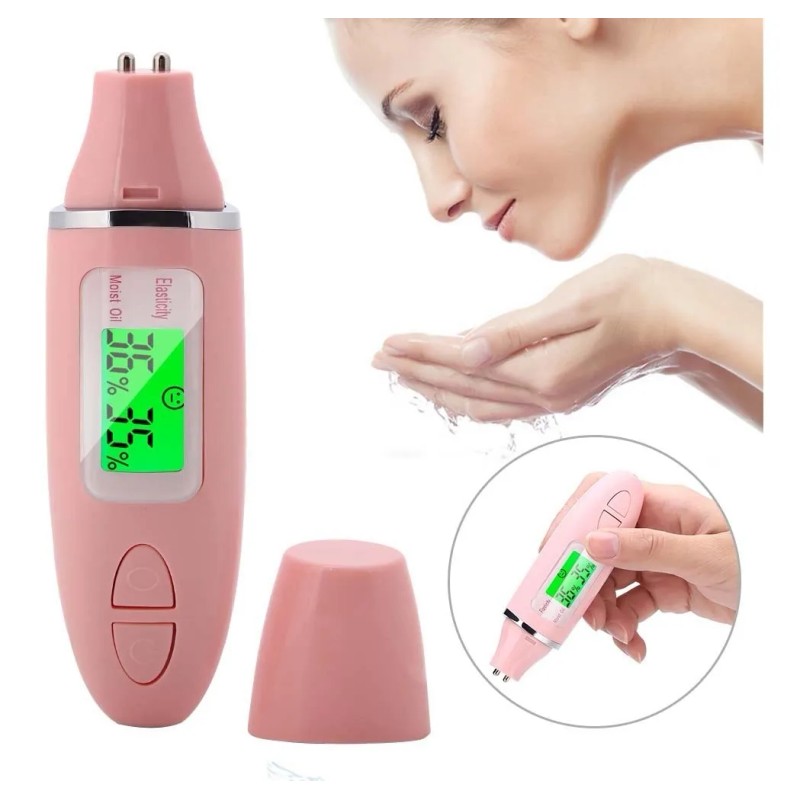 Analizador Digital De Humedad Facial Prover M Pro Lcd