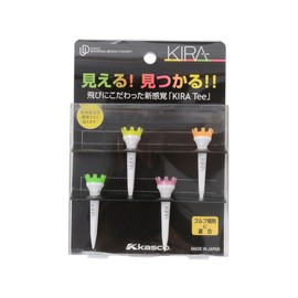 キャスコ(Kasco) ゴルフ ティー KIRA ティーショート
