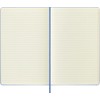 Moleskine Classic Notebook, Large, Ruled, Hydrangea Blue, Hard Cover (5
