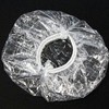 100pcs Disposable Transparent Ear Cover Sleeve Bath Shower Salon Hair