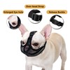 OHCOZZY Short Snout Dog Muzzle, Soft Breathable Mesh Bulldog Muzzle
