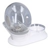Pet Water Dispenser Food Feeder Cat Automatic Drinking Snail Shape